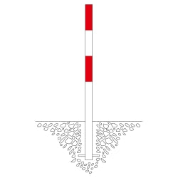 MORION Sperrpfosten 60 mm