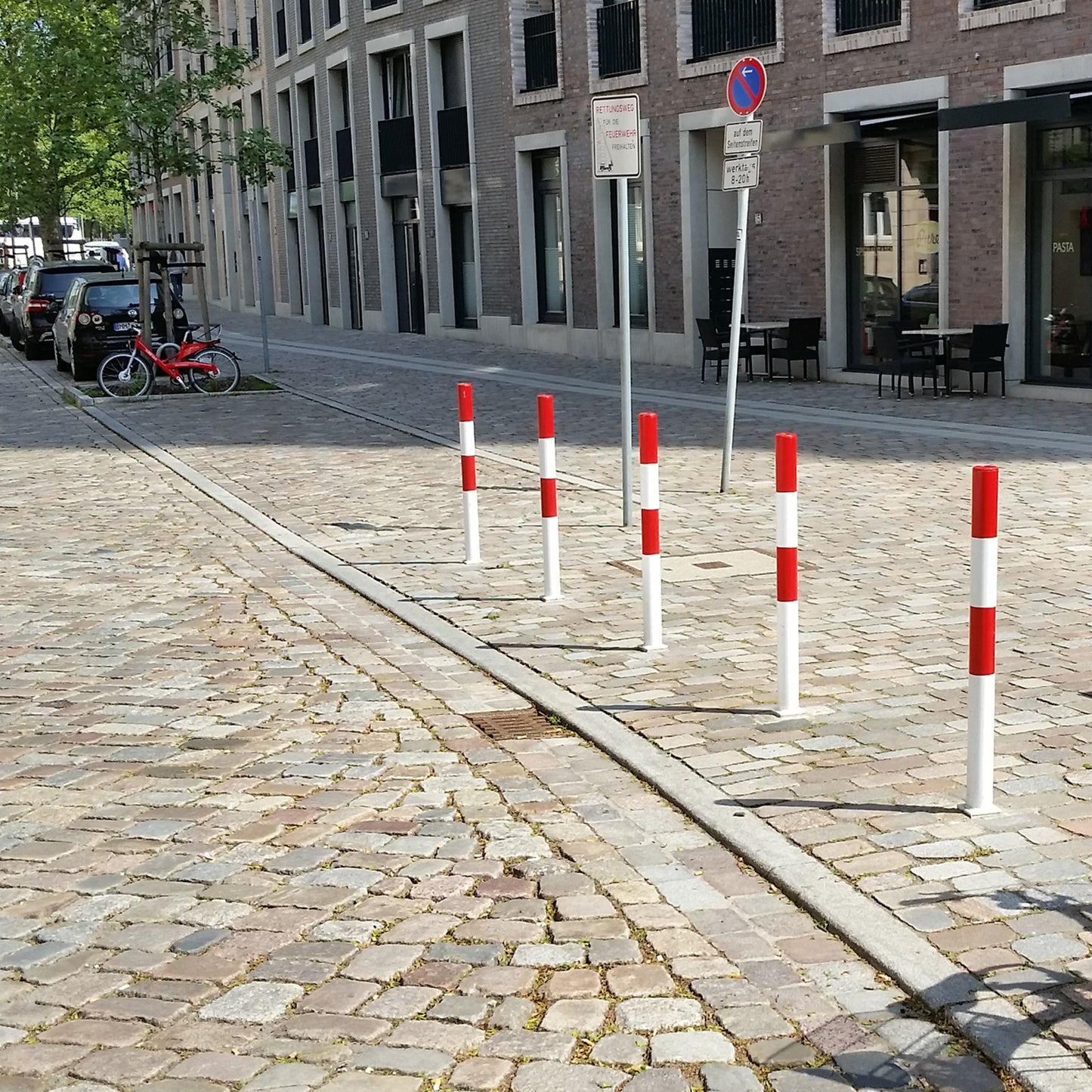 PARAT B Herausnehmbarer Pfosten 60 mm Ø (Zum Einbetonieren)