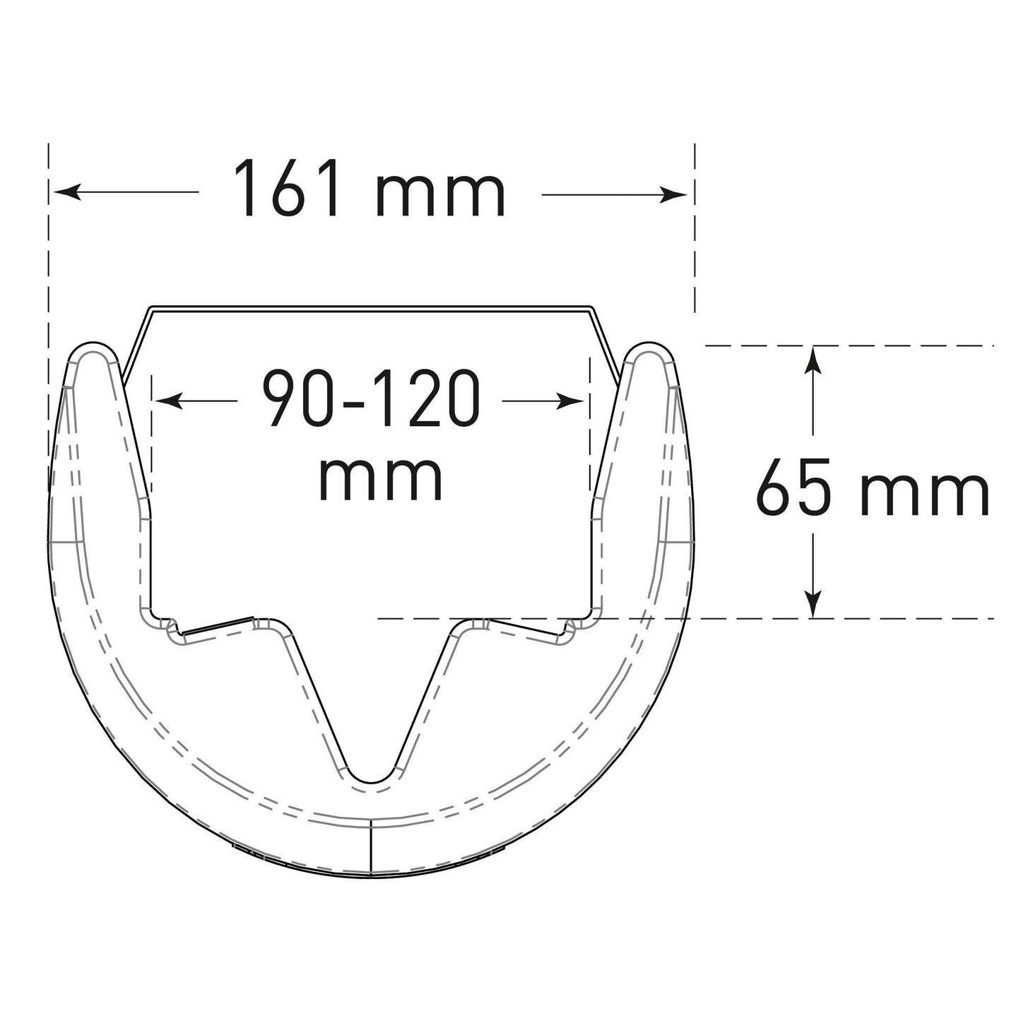 MORION Anfahrschutz Kunststoff