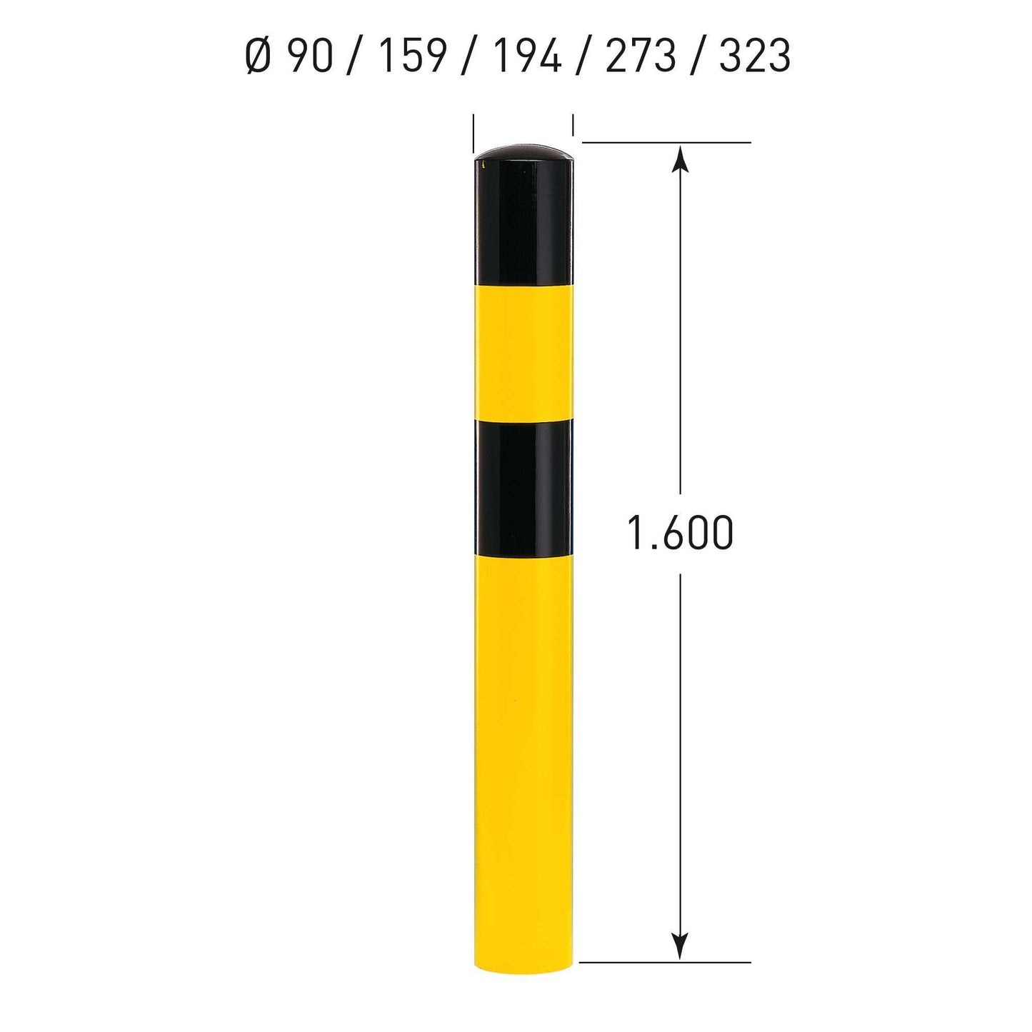 BLACK BULL Rammschutz-Poller