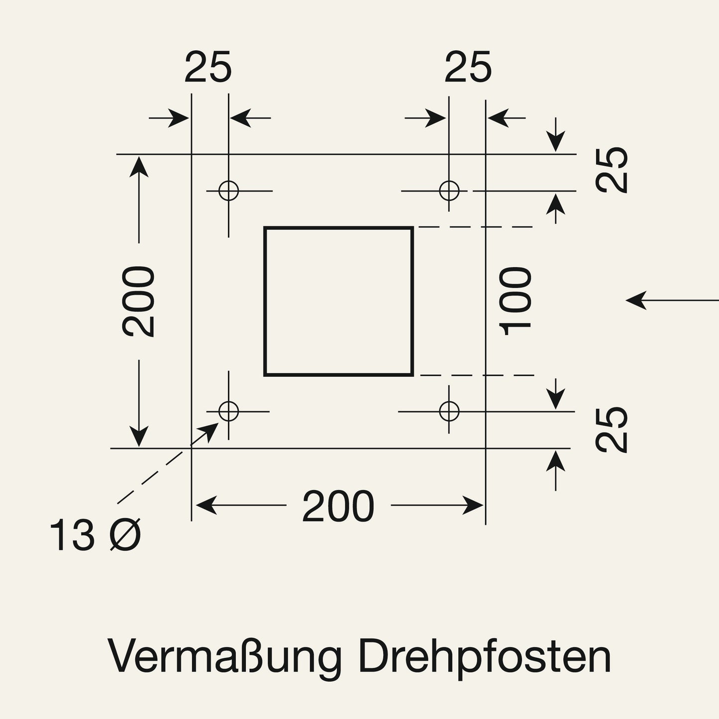 COMPACT Drehschranke