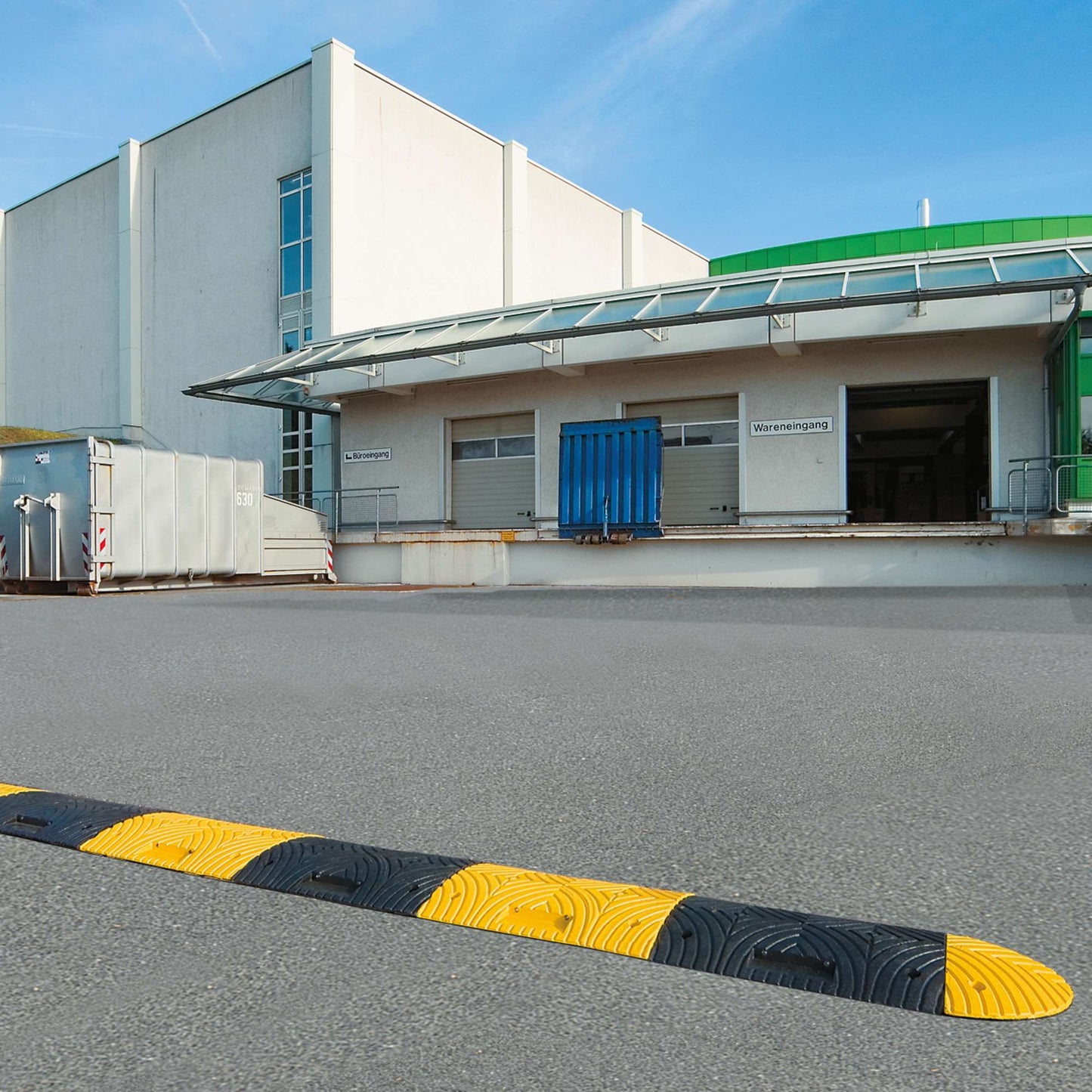 TOPSTOP Fahrbahnschwelle aus Recycling