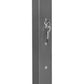 MORION Sperrpfosten 70 x 70 mm (herausnehmbar)