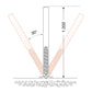 MORION-Swing selbstaufrichtender Sperrpfosten