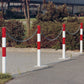 PARAT B Herausnehmbarer Pfosten 76 mm Ø (Zum Einbetonieren)