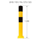 BLACK BULL Rammschutz-Poller