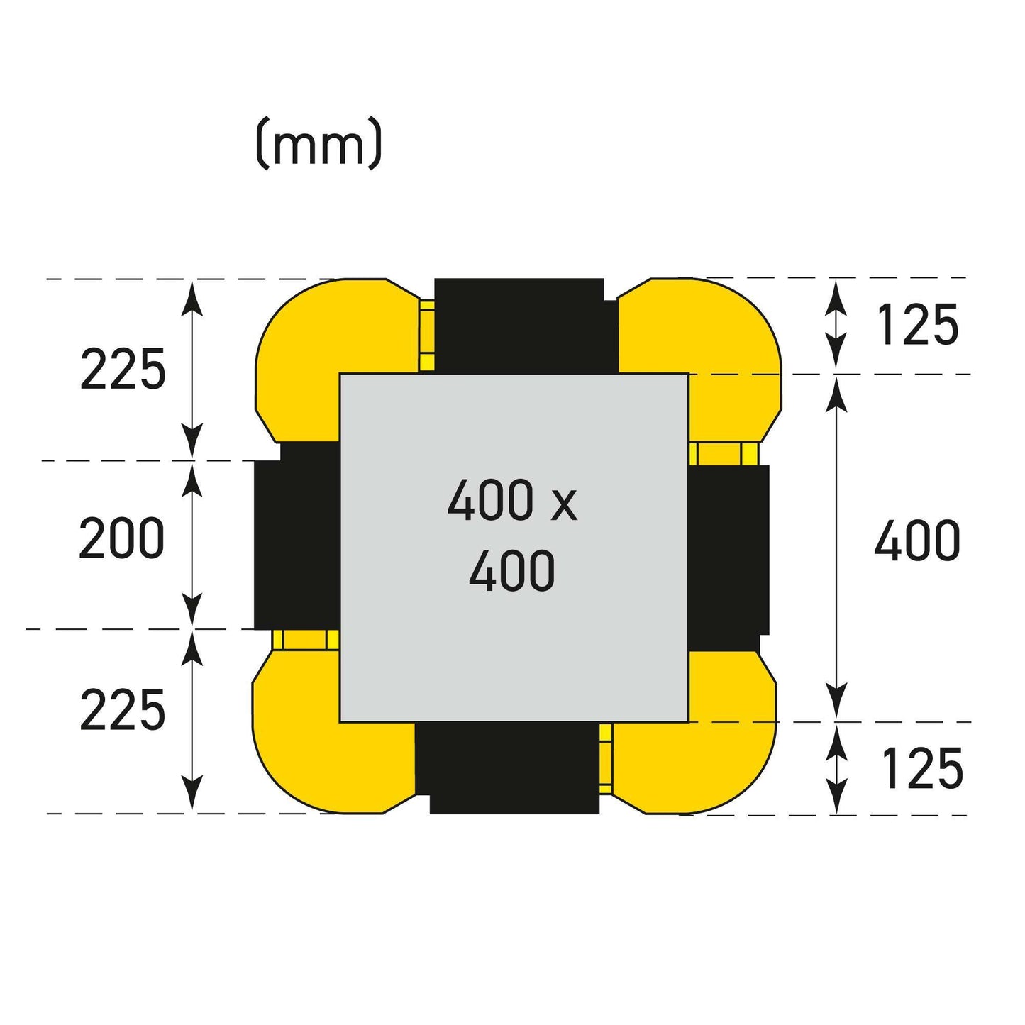 MORION Säulenschutz Kunststoff