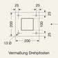 COMPACT Drehschranke