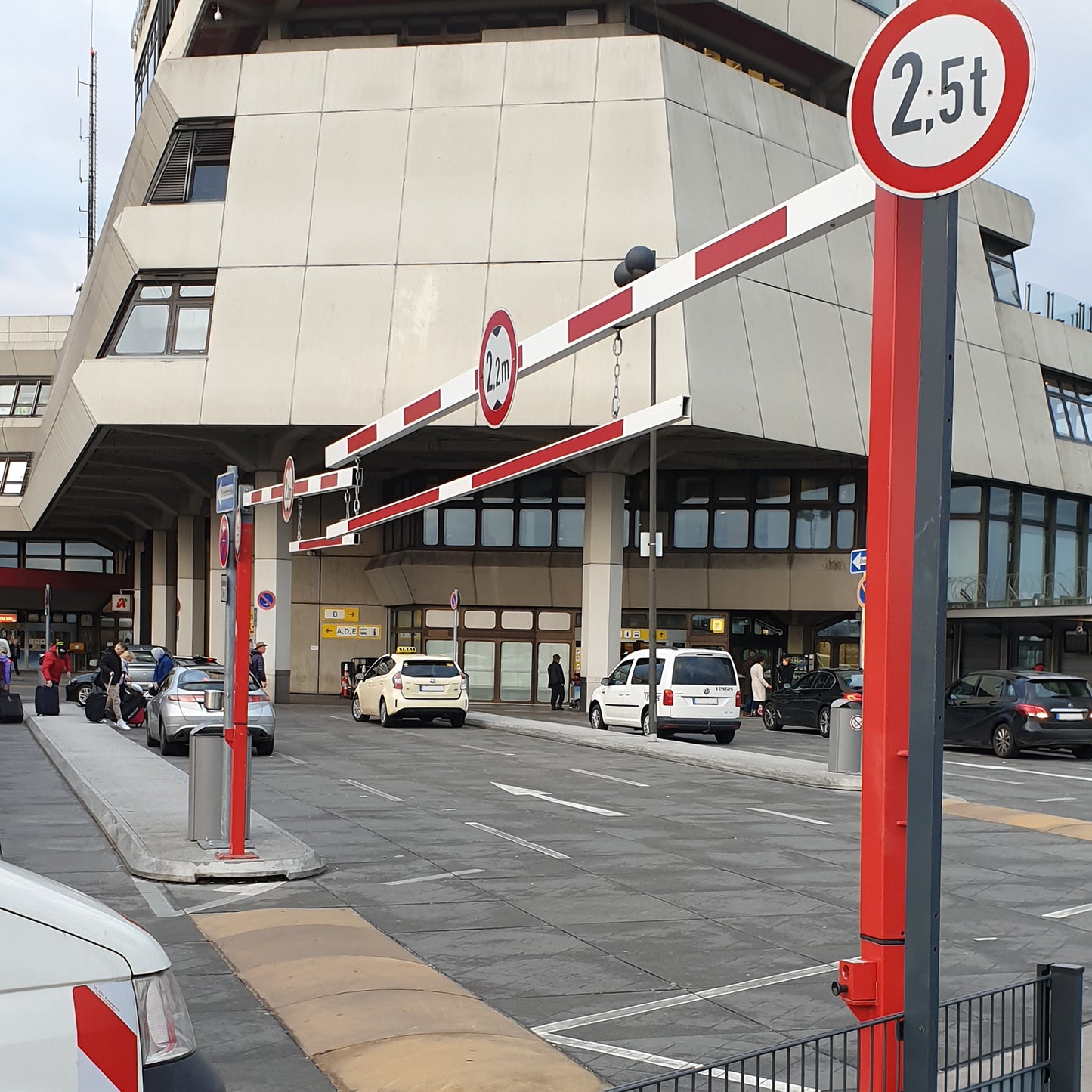 COMPACT Durchfahrt-Begrenzer, drehbar