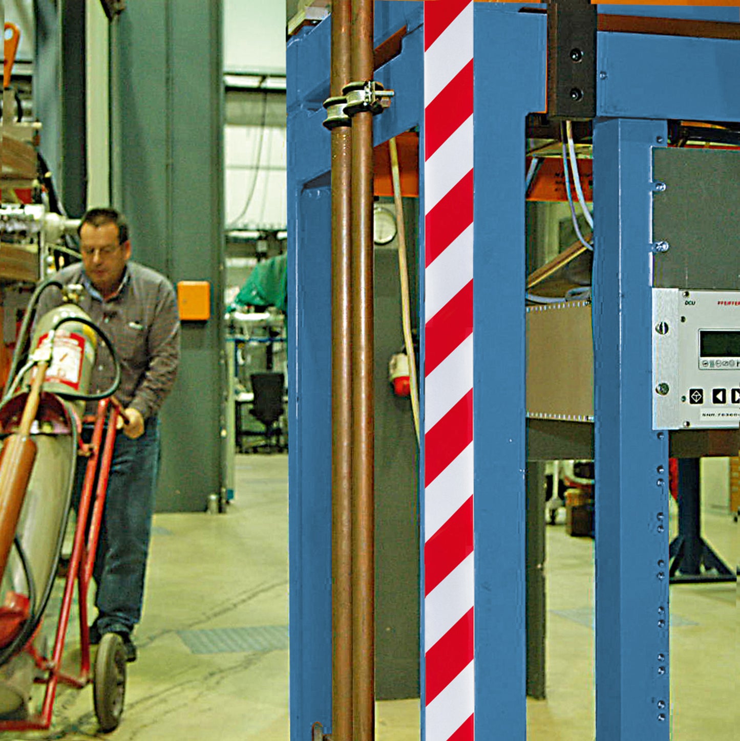 Warnmarkierung nicht-reflektierend